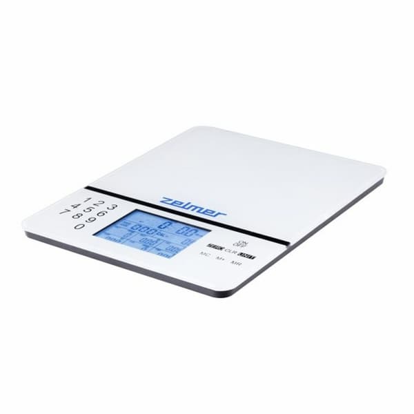 køkkenvægt Zelmer ZKS 1500N Hvid 5 kg