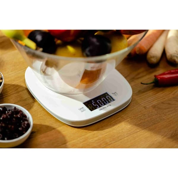 køkkenvægt Zelmer ZKS 1451 Blå Hvid 5 kg 1 L