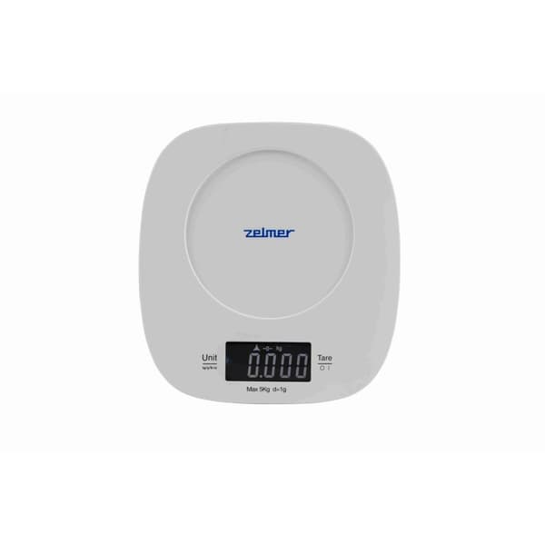 køkkenvægt Zelmer ZKS 1451 Blå Hvid 5 kg 1 L