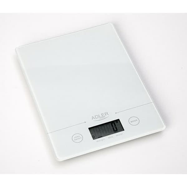 Keittiövaaka Adler AD 3138 biała Valkoinen 5 kg
