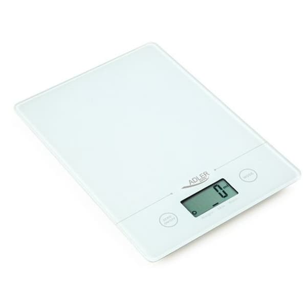 Keittiövaaka Adler AD 3138 biała Valkoinen 5 kg