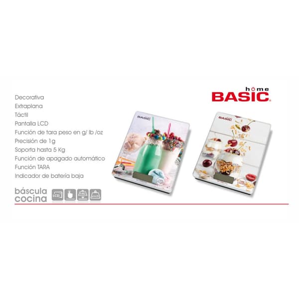 kjøkkenvekten Basic Home (8 enheter)