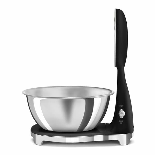 kjøkkenvekten Smeg KSF01BLWW Svart 5 kg