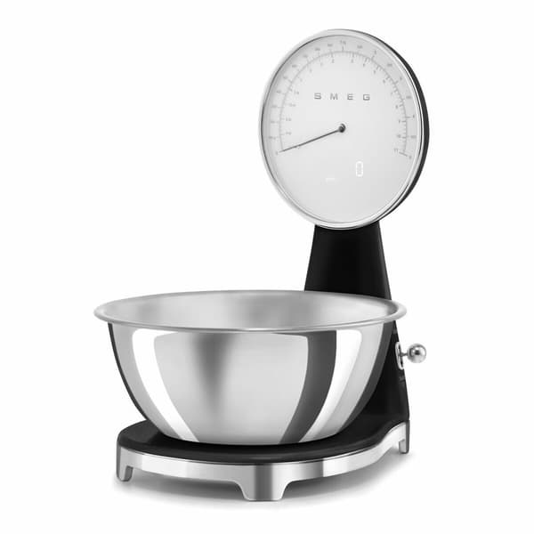 kjøkkenvekten Smeg KSF01BLWW Svart 5 kg