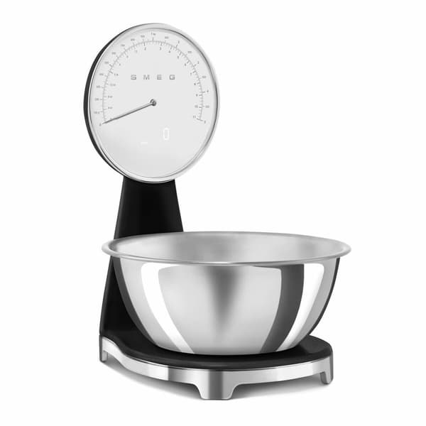 kjøkkenvekten Smeg KSF01BLWW Svart 5 kg
