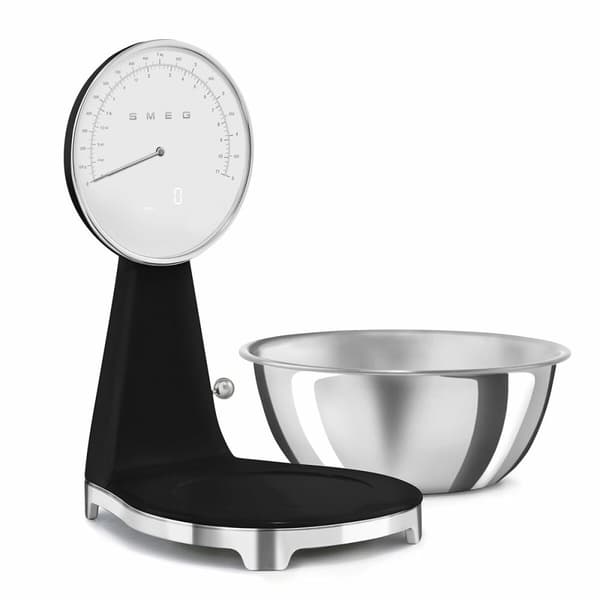 kjøkkenvekten Smeg KSF01BLWW Svart 5 kg