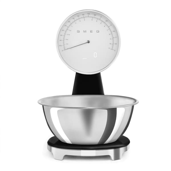kjøkkenvekten Smeg KSF01BLWW Svart 5 kg