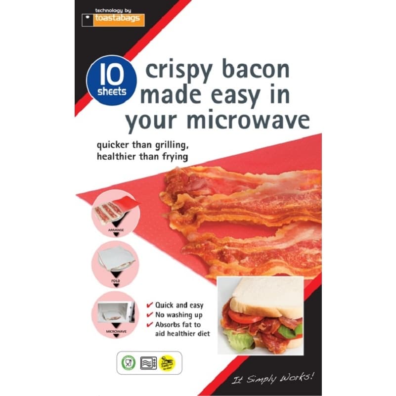Toastabags Crispy Bacon Sheets (paket med 10)