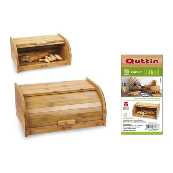 Brødkurv Quttin Bambus (40 X 25,5 x 18 cm)