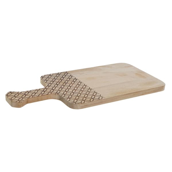 Skjærebrett DKD Home Decor Naturell Bøk Rektangulær 20 x 42 x 1,5 cm