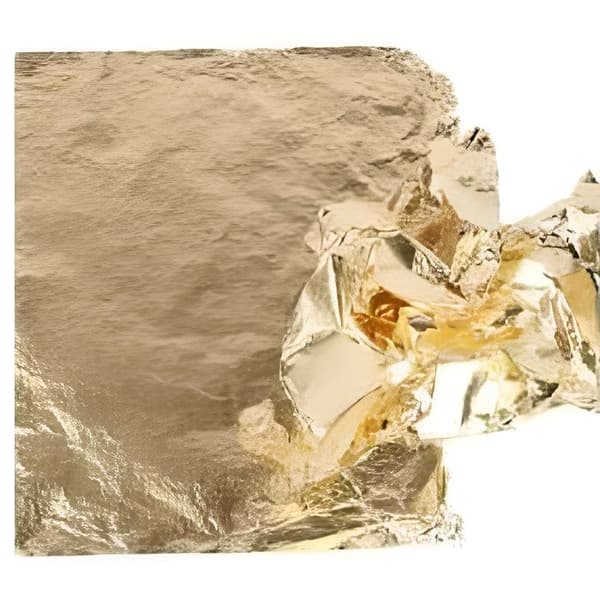Bladguld, blad 16x16 cm, guld, 25 ark