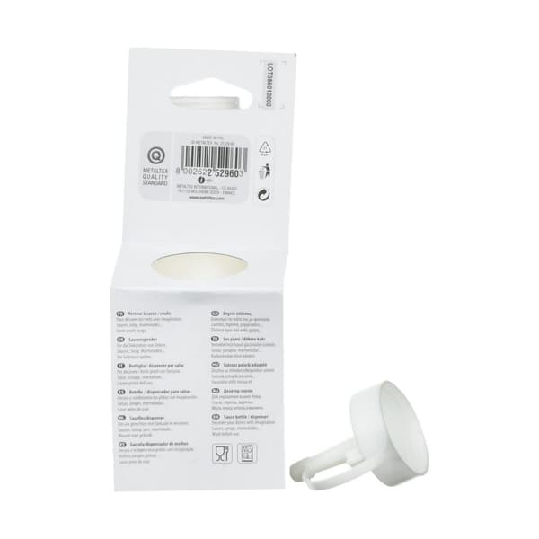Oljeflaska Metaltex 252960 Vit polypropen (370 ml)