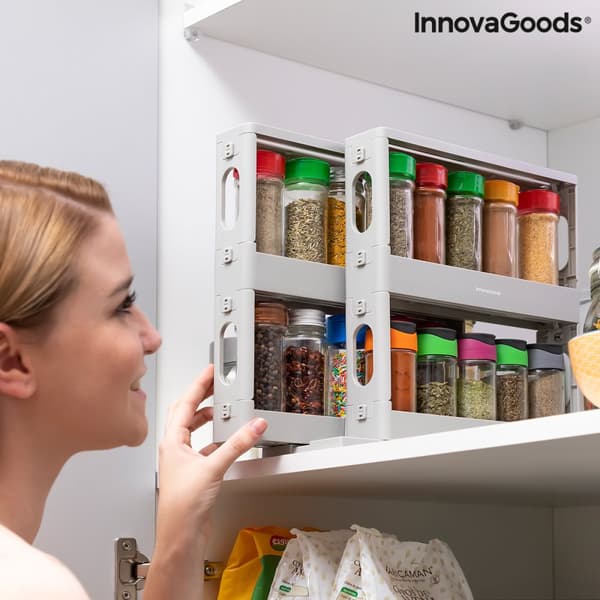 Skyvende og svingende krydderorganisator Rispick InnovaGoods