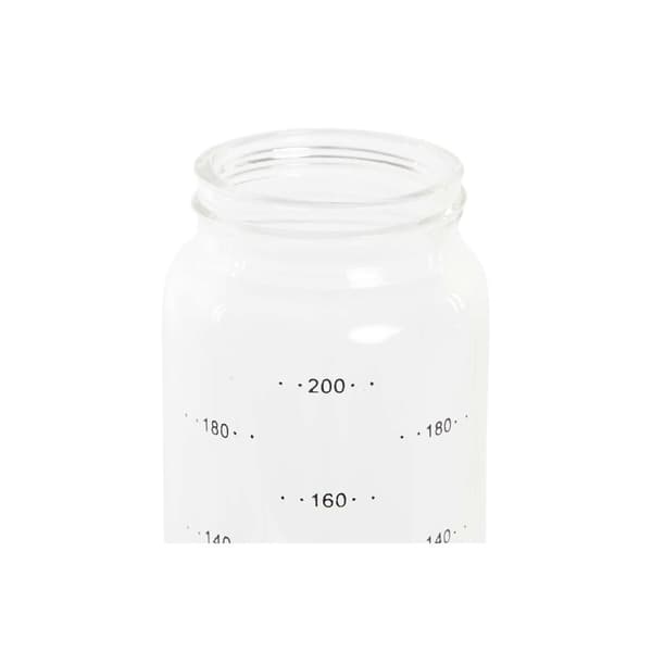 Mausteikko DKD Home Decor 200 ml 6 x 6 x 16,5 cm Läpinäkyvä Ruostumaton teräs Borosilikaattilasi