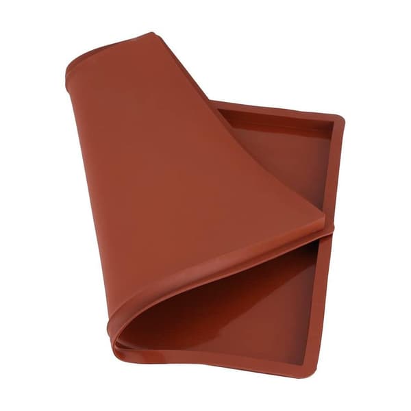 Stekematte i Silikon - 30 x 25 cm - Brun