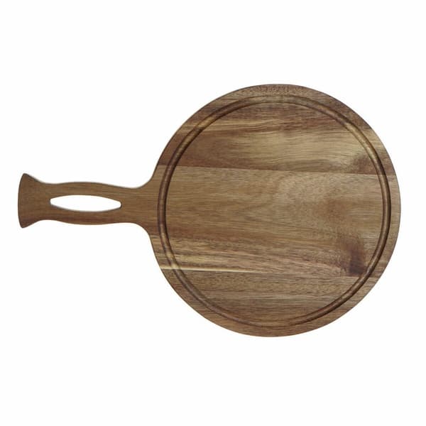 Skärbräda DKD Home Decor Naturell Trä Akaciaträ Rektangulär 26 x 39 x 1,5 cm