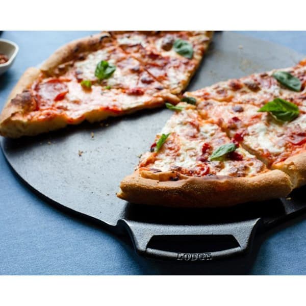 Lodge - 38cm Natural Cast Iron Pizza Pan - Tillverkad i USA