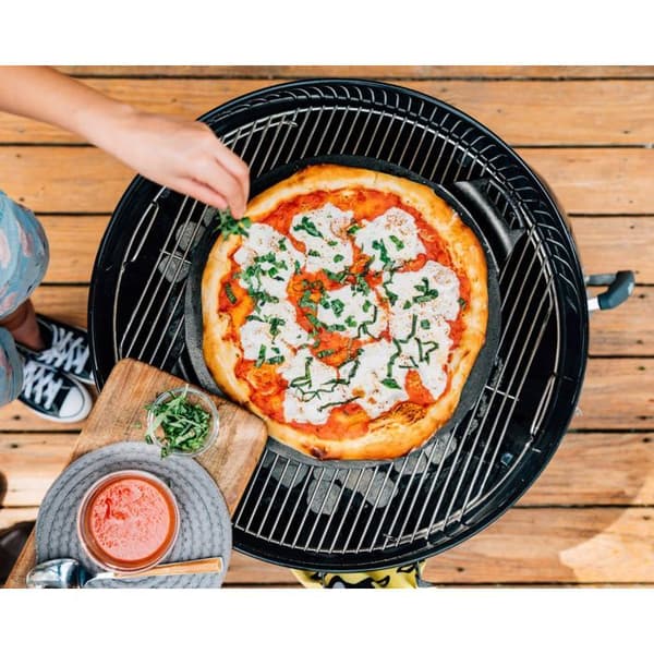 Lodge - 38cm Natural Cast Iron Pizza Pan - Tillverkad i USA