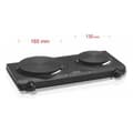 Miniatyrbilde 3 av 4: Elektrisk Varmeplate Haeger HP-02B.013A Svart 2 Kokeplater Flerfarget 2250W