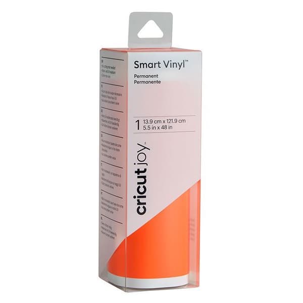 Orange Permanent Vinyl 48" x 5,5" - Cricut Joy