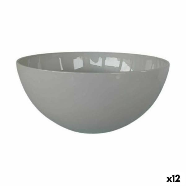 Salatbolle Dem Inside Plast 2,7 L 24 x 24 x 11 cm (12 enheter)