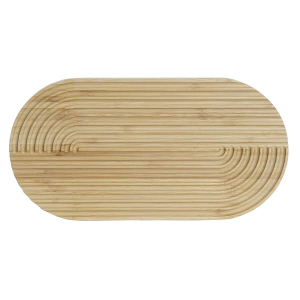 Skärbräda DKD Home Decor Naturell Bambu 29,2 x 15 x 1,6 cm