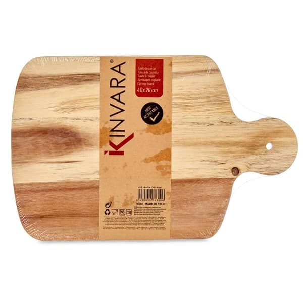 Skärbräda Kinvara 78380 Vit 25,7 x 1,5 x 40 cm (12 antal)