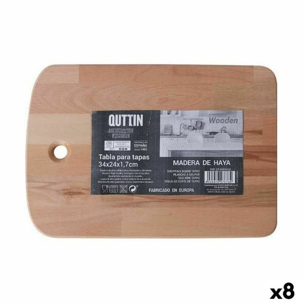 Skärbräda Quttin 34 x 24 x 1,7 cm (8 antal)