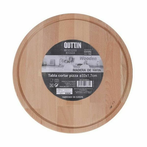 Serveringsbräda Quttin Quttin Rund Ø 33 x 1,7 cm (6 antal)
