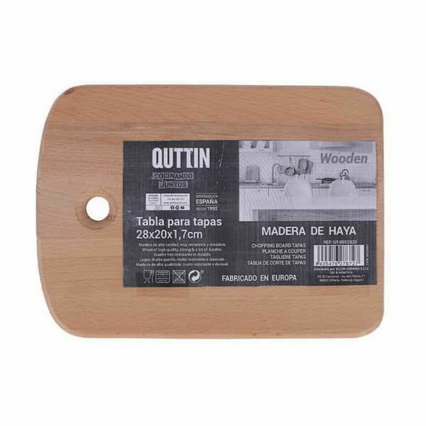 Skärbräda Quttin 28 x 20 x 1,7 cm (12 antal)