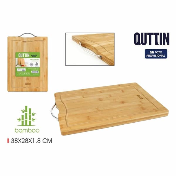 Skärbräda Quttin Bambu 38 x 28 x 1,8 cm (12 antal)