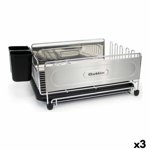 Diskställ Quttin Metall 36,5 x 30 x 15,5 cm (3 antal)