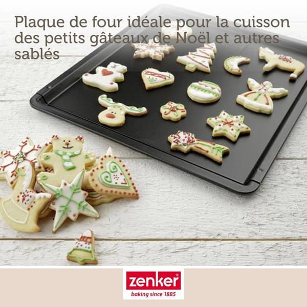 Bakplåt - Zenker - 37 x 52 cm - Utdragbar - Rostfritt stål - Non-stick