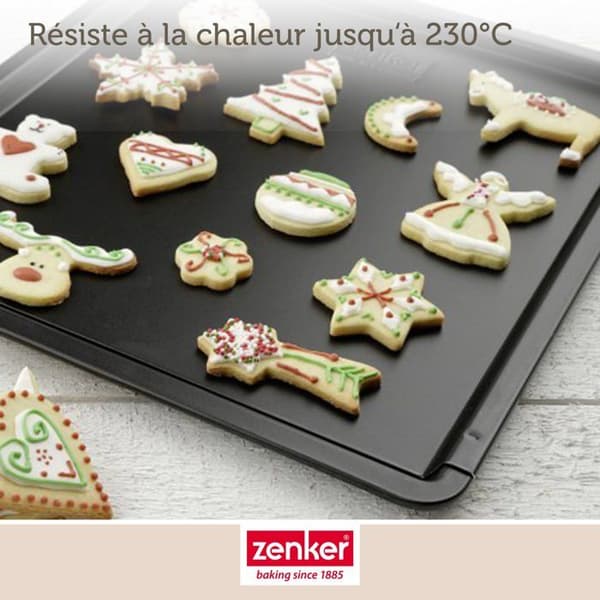 Bakplåt - Zenker - 37 x 52 cm - Utdragbar - Rostfritt stål - Non-stick