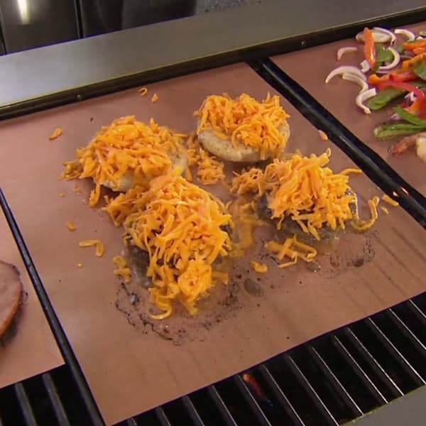 Grillmatte | 2-Pack non-stick grill og bakematter