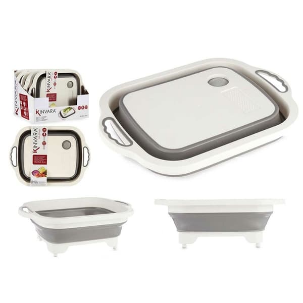 Skärbräda Kinvara Z-017 Vit Grå 29,8 x 5 x 40 cm (6 antal)
