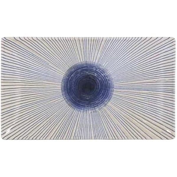 Rektangulär köksfat - La Mediterránea - Irys - Flerfärgad - 25 x 15 x 2 cm - 18 enheter