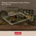 Miniatyrbild 4 av 6: Patisserieplåt 42 x 32 cm Zenker Green Vision