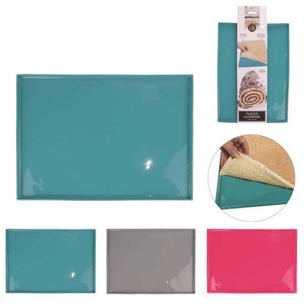 Sockerkaksfat - Ej specificerat - 37x27cm - Lätt att släppa - Silikon - Kök
