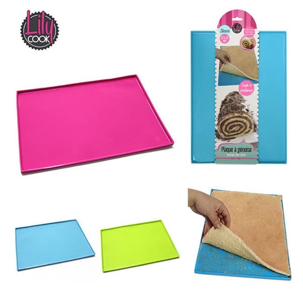 Sockerkaksfat - Ej specificerat - 37x27cm - Lätt att släppa - Silikon - Kök