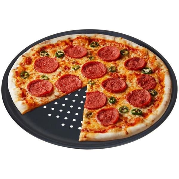 EH Excellente Houseware, ugnspersonaliserad pizzaplåt, original bakplåt, Ø 32 cm