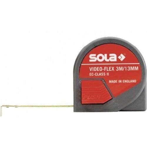 Sola Video-Flex Måttband 3 m - 50012901