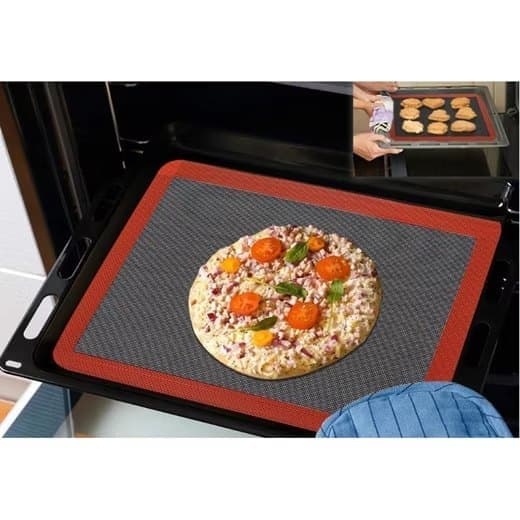Lollanda Silikonbakmatta Non-Stick -2 st, Bakmatta, Värmetålig, återanvändbar