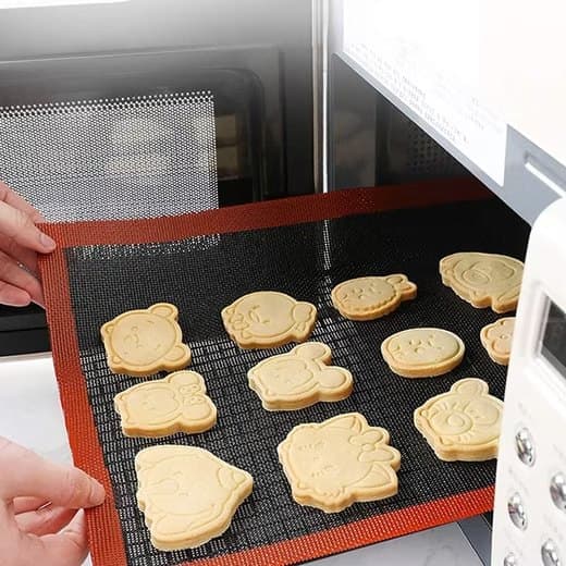 Lollanda Silikonbakmatta Non-Stick -2 st, Bakmatta, Värmetålig, återanvändbar