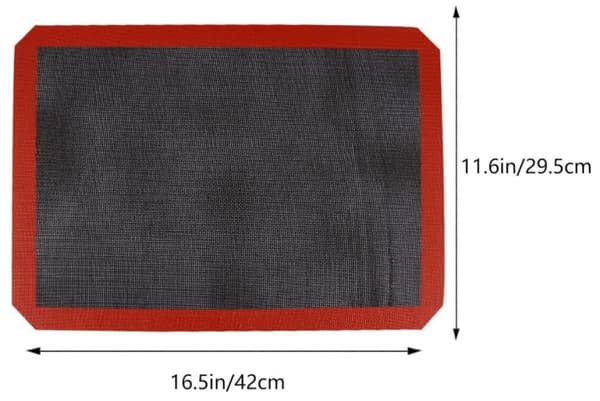 Lollanda Silikonbakmatta Non-Stick -2 st, Bakmatta, Värmetålig, återanvändbar