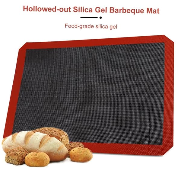 Lollanda Silikonbakmatta Non-Stick -2 st, Bakmatta, Värmetålig, återanvändbar