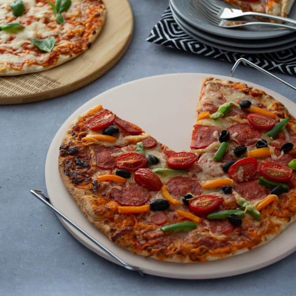 Pizzasten m ställning Ø 33 cm TYPHOON