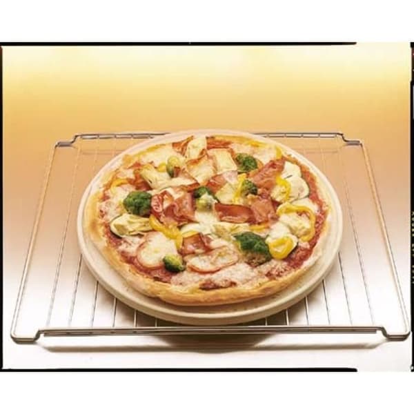 WPRO PTF100 Pizzasten: innehåller en terrakottaplatta, en träskyffel och ett recepthäfte