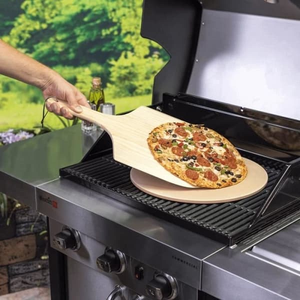 Pizza stensil - Char-Broil - Tillbehör för grill - Sten - Mineraler