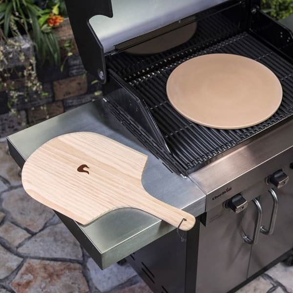 Pizza stensil - Char-Broil - Tillbehör för grill - Sten - Mineraler